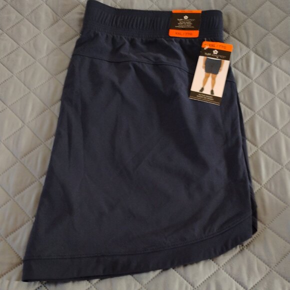 Tuff Athletic Women's Shorts Size xxl Navy Blue - Picture 2 of 5